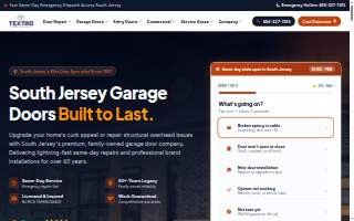 Textro Door Company website