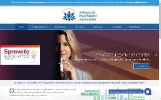 Advanced Psychiatric Associates of Glen Rock website