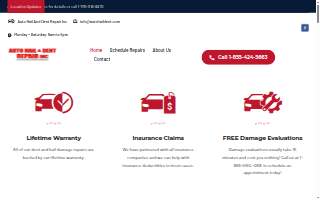 Auto Kraft & Glass website