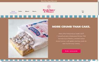 B&W Bakery website