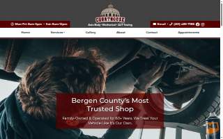Courthouse Auto Body website