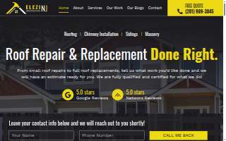 Elezi Construction NJ LLC website