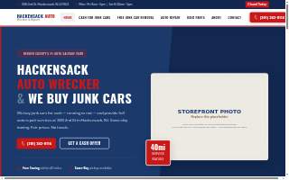 Hackensack Auto Wreckers Inc website