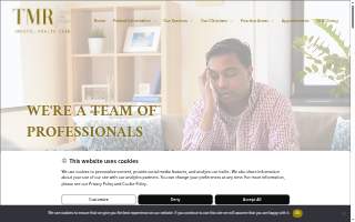 TMR Mental Health Care website