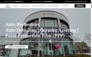 Auto Perfection website