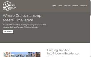 Century Masonry and Waterproofing website