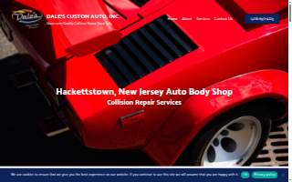 Dale's Custom Auto, Inc. website