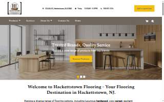 Hackettstown Flooring website