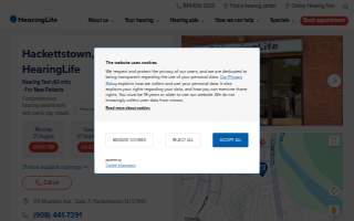 HearingLife of Hackettstown NJ website