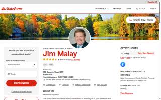 Jim Malay - State Farm Insurance Agent website