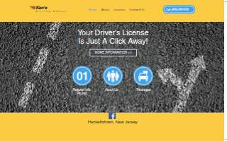 Ken's Driving School website
