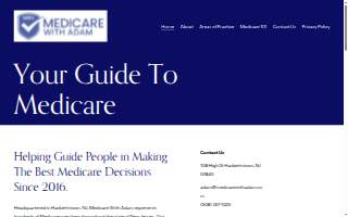 Medicare With Adam website