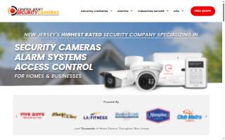 Central Jersey Security Cameras LLC of Haddonfield website