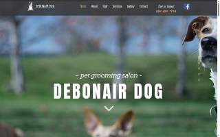 Debonair Dog website