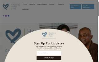 Haddon Home Care website