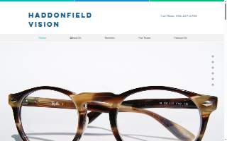 Haddonfield Eye Associates website