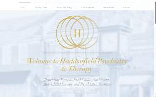 Haddonfield Psychiatry & Therapy website