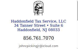 Haddonfield Tax Service website