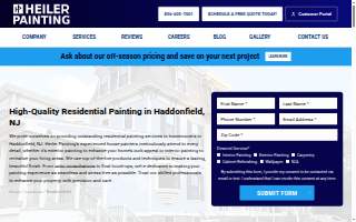 Heiler Painting website