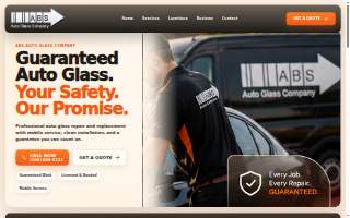 ABS Auto Glass of Hamilton website