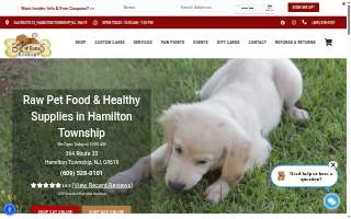 Bag of Bones Barkery website