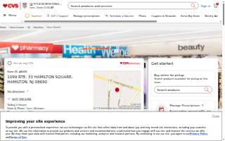 CVS Pharmacy website