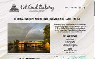 Eet Gud Bakery website