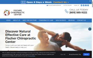 Fischer Chiropractic Center website