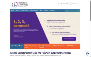 Hamilton Cardiology Associates website