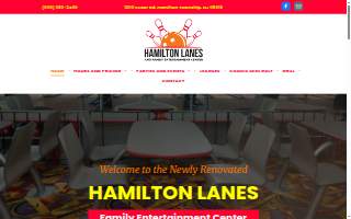 Hamilton Lanes and Entertainment Center website