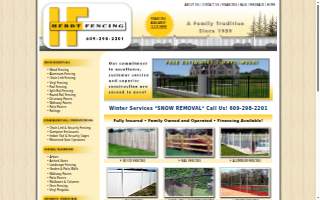 Herdt Fencing, Inc of Burlington website