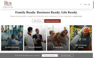 Rue Insurance website