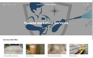 Squeaky Clean Power Washing website
