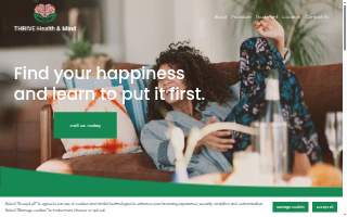 THRIVE Health & Mind website