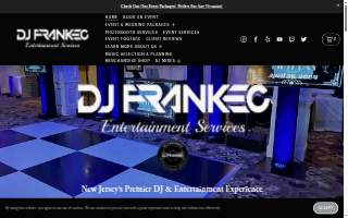DJ FrankEC Entertainment Services of Harrison website