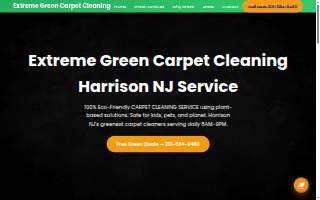 Extreme Green Carpet Cleaning Harrison NJ website