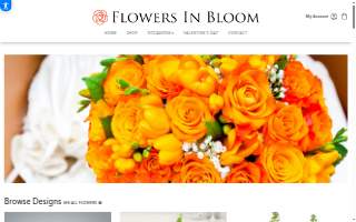 Flowers in Bloom website