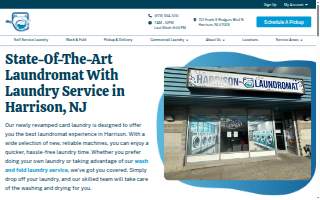 Harrison Laundromat website