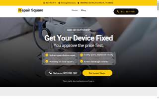 The Repair Square - Phone Tablet Computer and Game Console Repair of Harrison website