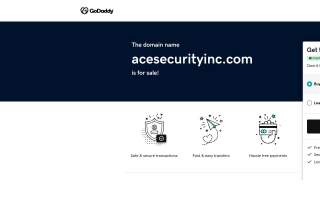 Ace Security Inc. website