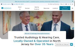 Audiology & Hearing Aid Solutions website