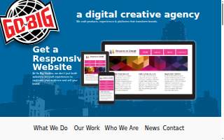Go Big Studios LLC website