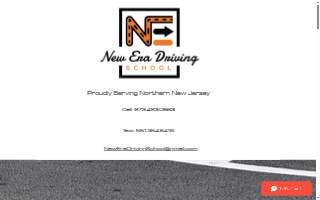 NEW ERA Driving School NJ website