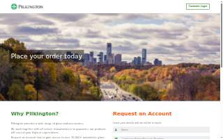 Pilkington Performance website