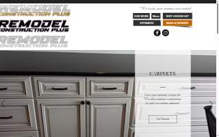 Remodel Construction Plus website