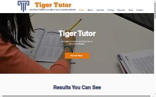 TigerTutor website