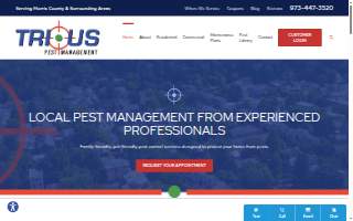 Trius Pest Management - NJ of Hawthorne website