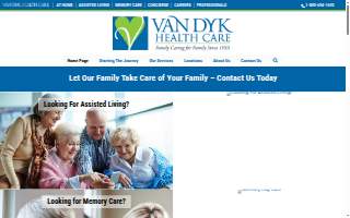 Van Dyk Health Care website