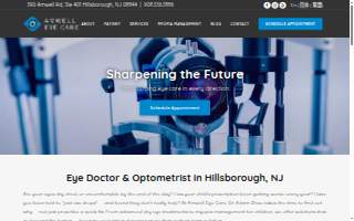 Amwell Eye Care website