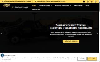 Chain Gang Towing & Recovery Agency of Hillsborough website